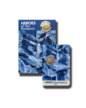 2021 Malta Heroes of the Pandemic 2 Euro Coin