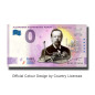 0 Euro Souvenir Banknote Alexander Stephanovic Popov Colour Russia QEAL 2021-1