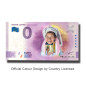 0 Euro Souvenir Banknote Kayan Lahwi Colour Myanmar MMAA 2021-1