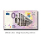 0 Euro Souvenir Banknotes Acueducto De Segovia Colour Spain VEAA 2020-2