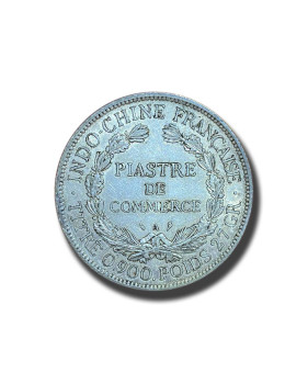 1902 FRENCH INDO-CHINE FRANCAISE PIASTRE DE COMMERCE SILVER COIN