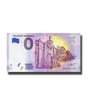 0 Euro Souvenir Banknote Pevnost Komarno Slovakia EECP 2020-1