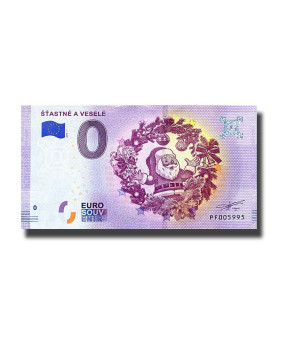 0 Euro Souvenir Banknote Stastne A Vesele Slovakia PF 2019-1