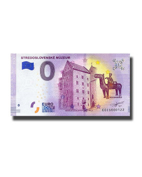 0 Euro Souvenir Banknote Stredoslovenske Muzeum Slovakia EECS 2020-1