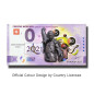 Anniversary 0 Euro Souvenir Banknote Freddie Mercury Colour Switzerland CHAU 2021-4