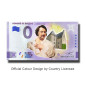 0 Euro Souvenir Banknote Honore De Balzac Colour France UEHJ 2021-13