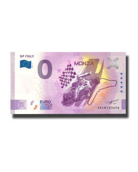 0 Euro Souvenir Banknote GP Italy SECQ 2021-6