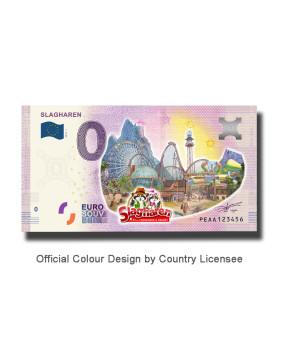 0 Euro Souvenir Banknote Slagharen Colour Netherlands PEAA 2019-1