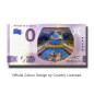 0 Euro Souvenir Banknote Reggia Di Caserta Colour Italy SEDS 2021-1