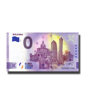 0 Euro Souvenir Banknote Bologna Italy SEDS 2021-1