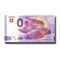 0 Euro Souvenir Banknote Aquatis Switzerland CHAH 202-1