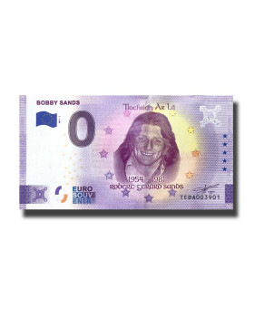 0 Euro Souvenir Banknote Bobby Sands Ireland TEBA 2021-1