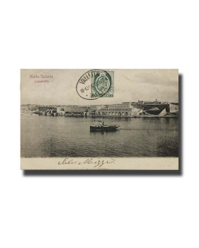 Malta Postcard G.Modiano Valletta Lazaretto 6677 UPU Used Undivided Back