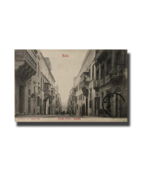 Malta Postcard G. Modiano Strada Forni Valletta 7327 UPU Used Divided Back