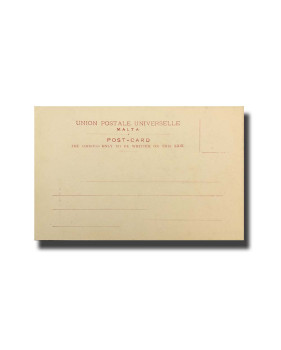 Malta Postcard G. Modiano Strada Reale 3438 UPU Unused Undivided Back