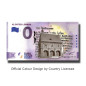0 Euro Souvenir Banknote Kloster Lorsch Colour Germany XESY 2021-1