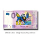 0 Euro Souvenir Banknote Herman Brood Colour Netherlands PEBN 2021-1