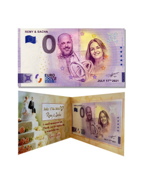 0 Euro Souvenir REMY & SACHA Rare