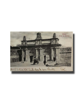 Malta Postcard G. Modiano Porte Des Bombes 3492 UPU Used Undivided Back