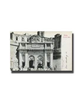 Malta Postcard G. Modiano Victoria Gate 3497 UPU Used Undivided Back