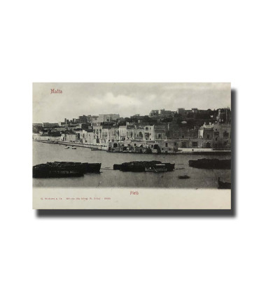 Malta Postcard G. Modiano Pieta 3499 UPU Unused Undivided Back