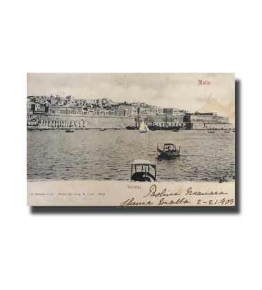 Malta Postcard G. Modiano Valletta 3520 UPU Used Undivided Back