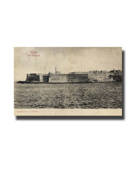 Malta Postcard G. Modiano Fort Ricasoli 3529 UPU Used Undivided Back