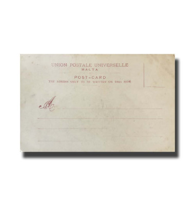 Malta Postcard G. Modiano Addolorata Cemetry 3538 UPU Unused Undivided Back