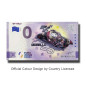 0 Euro Souvenir Banknote GP Italy Colour Italy SECQ 2021-8