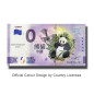 Anniversary 0 Euro Souvenir Banknote China Colour China CNAS 2021-1