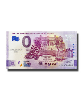 Anniversary 0 Euro Souvenir Banknote Imatra Finland LEBG 2020-1