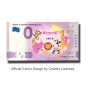 0 Euro Souvenir Banknote Baby's Eerste Bankbiljet PINK Colour Netherlands PEBB 2020-1