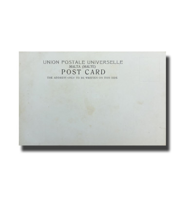 Malta Postcard Vincenzo Galea Chapel of Bones UPU Unused Undivided Back