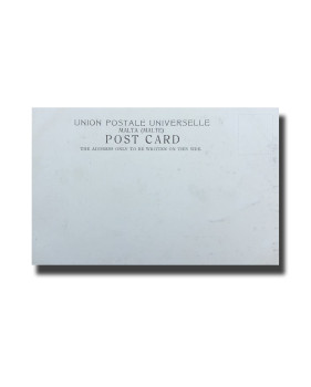 Malta Postcard Vincenzo Galea Strada Santa Lucia UPU Unused Undivided Back