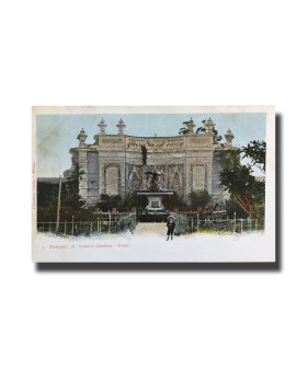 Malta Postcard Vincenzo Galea Fountain St Anton Garden Undivided Back Signed