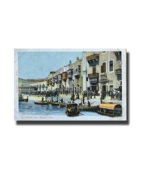 Malta Postcard Vincenzo Galea Landing Place Undivided Back Signed