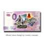 0 Pound Banknote Gibraltar Colour United Kingdom GBAT 2021-1