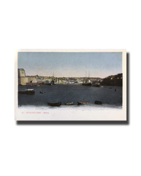 Malta Postcard Vincenzo Galea Dockyard New Unappropriated Undivided Back