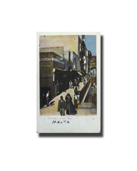 Malta Postcard Vincenzo Galea Sda Teatro New Unappropriated Undivided Back