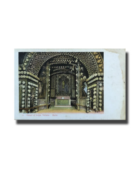 Malta Postcard Vincenzo Galea Chapel of Bones New Unappropriated Undivided Back V2