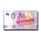 0 Euro Souvenir Banknote Mexico Colour SPECIMEN Mexico MXAA 2021-1
