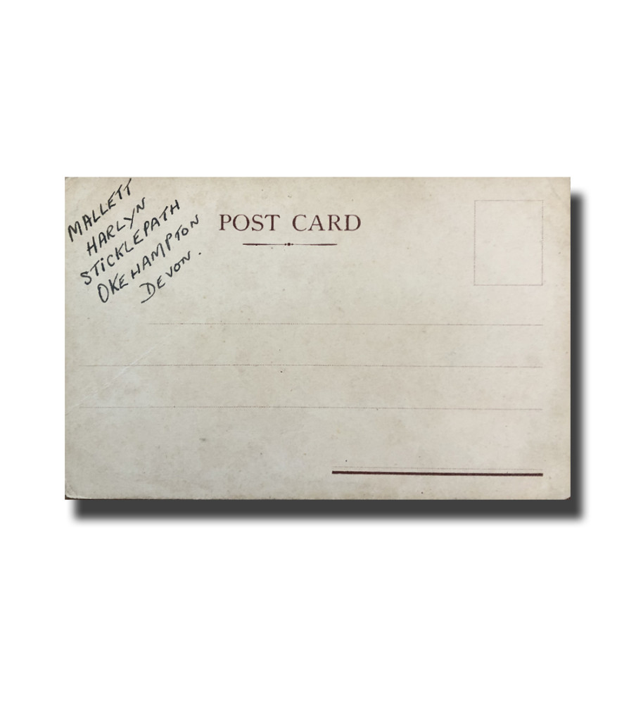 Malta Postcard Vincenzo Galea Panorama Valletta Unused Undivided Back