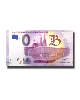 0 Euro Souvenir Banknote Haus Der Bayerischen Geschichte Germany XEND 2020-1