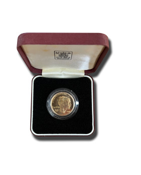 1983 Malta Iydp Lm100 Gold Coin Brilliant Uncirculated Gold Year Of The Disabled Persons Rare