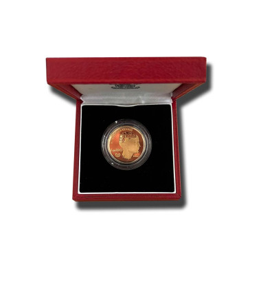 1983 Malta IYDP LM100 Gold Coin PROOF Gold International Year of the Disabled Persons RARE