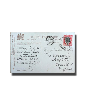 Malta Postcard Tucks Maltese Milkman Used With Stamp Divided Back