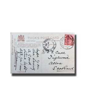 Malta Postcard Tucks Woman-Faldetta Happy Christmas Used Divided Back