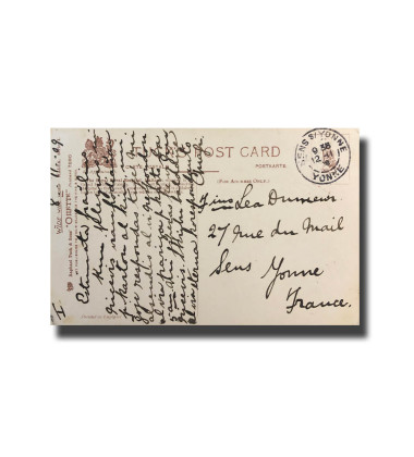 Malta Postcard Tucks Royal Navy Used With Stamp Divided Back