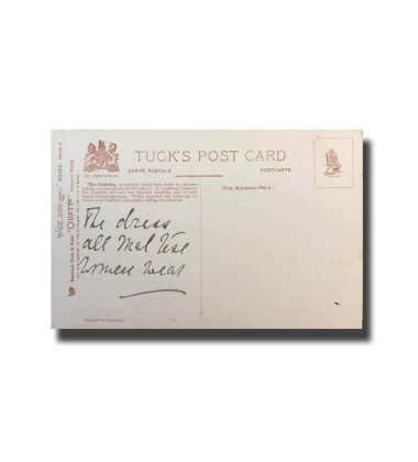Malta Postcard Tucks Maltese Lady Used Divided Back