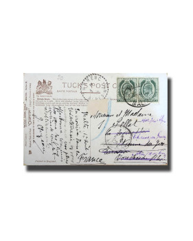 Malta Postcard Tucks Strada Reale Used With Stamp Divided Back V2